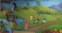 Image of Children's waiting room mural