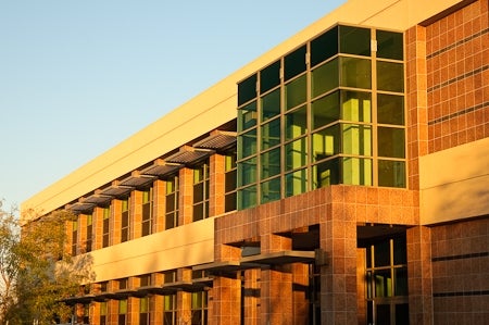 Entrance to civil and family law courthouse